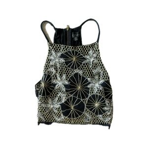 Top Shop Halter Beaded